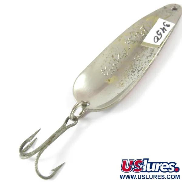 Weller GYPSY KING 0 Lepel, Rood/Wit/Nikkel, 11g, Vintage, #3450