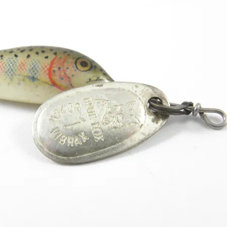 Blue Fox Vibrax Minnow Spin 1 Spinner, Zilver / Forel, 4g, #3462