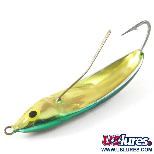 Rapala Minnow Spoon Lepel, Goud / Groen, 10g, Weedless, #3488