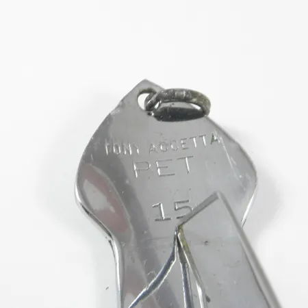 Tony Accetta Pet Spoon 15 Lepel, Nikkel, 14g, Wierloos, #3511