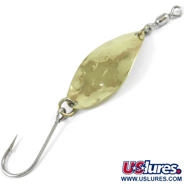 Luhr Jensen Manistee 3 Lepel, Goud, 9g, Gehamerd, #3522