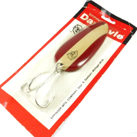 Eppinger Dardevle Huskie Junior Lepel, Rood/Wit/Nikkel, 58g, #3539