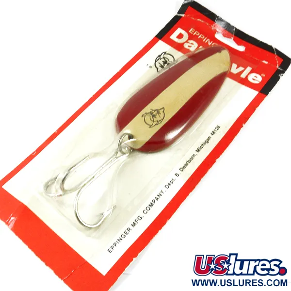 Eppinger Dardevle Huskie Junior Lepel, Rood/Wit/Nikkel, 58g, #3539