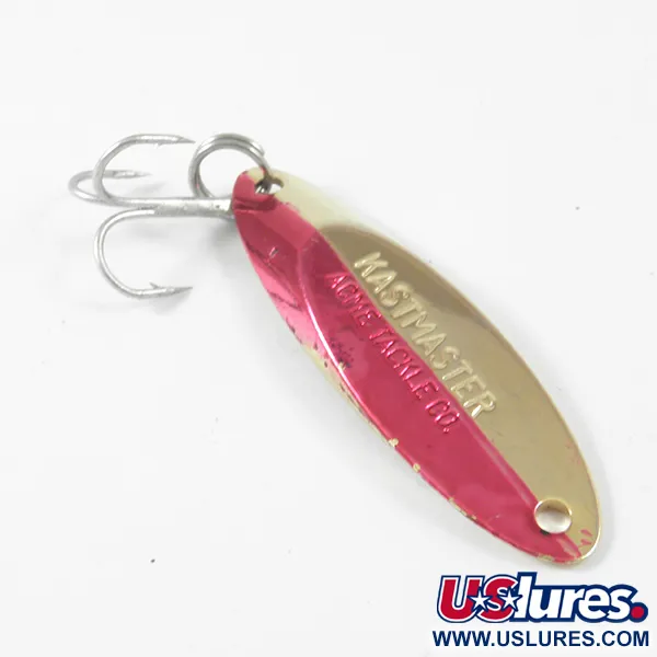 Acme Kastmaster 3544 Lepel, Goud / Rood, 7g, Messing legering, #3544