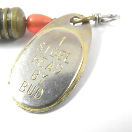 Yakima Bait Steel Head 1 by Bud Spinner, Nikkel/Geel, 3g, #3557