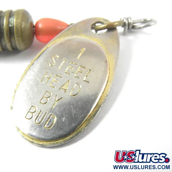 Yakima Bait Steel Head 1 by Bud Spinner, Nikkel/Geel, 3g, #3557