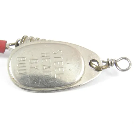 Yakima Bait Steel Head 1 by Bud Spinner, Nikkel, 3g, geribbelde body, #3561