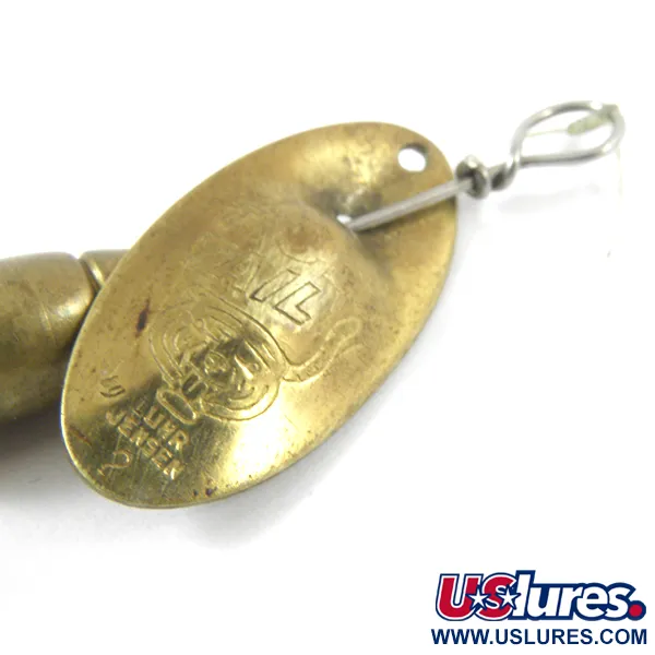 Luhr Jensen Tiger Tail Spinner, Brons, 3,6g, Gedresseerde dreg, #3562