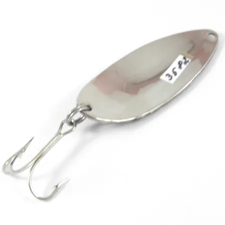 Acme Little Cleo Lepel, Zwart/Nikkel/Paars, 11,5g, Gehamerd, #3582