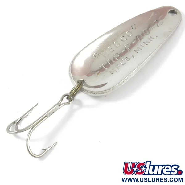 Nebco Tor-P-Do 2 Lepel, Gehamerd nikkel, 14g, Vintage, #3585