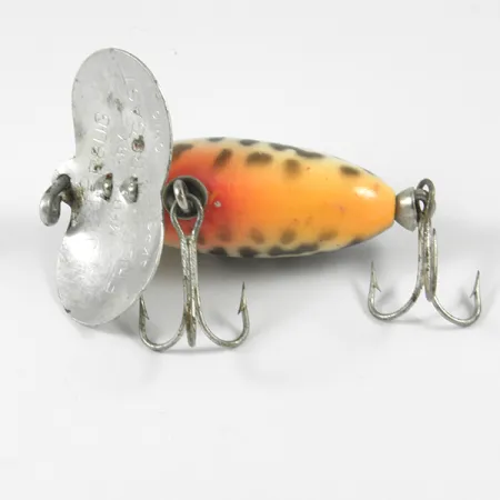 Fred Arbogast Jitterbug Topwater, Tiger, 7g, Metalen Lip, #3589