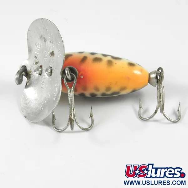 Fred Arbogast Jitterbug Topwater, Tiger, 7g, Metalen Lip, #3589