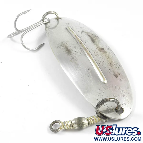 Williams Wabler Lepel, Verzilverd, 18g, Stabilisatierug, #3597