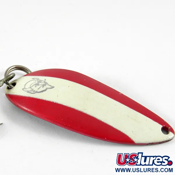 Eppinger Dardevle Devle Dog 7700 Lepel, Rood/Wit/Nikkel, 14g, #3608