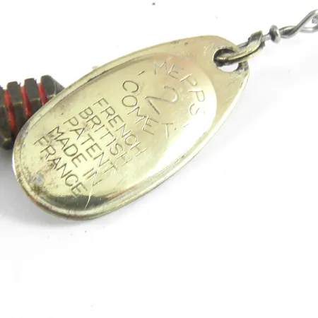 Mepps Comet Mino 2 Spinner, Goud, 6g, Shad-Trailer, #3623