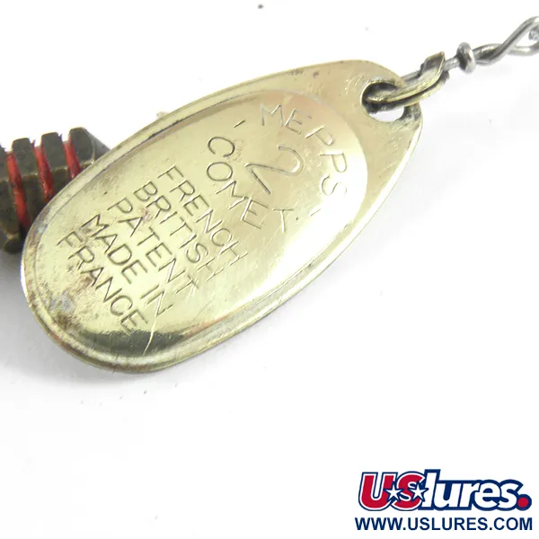 Mepps Comet Mino 2 Spinner, Goud, 6g, Shad-Trailer, #3623