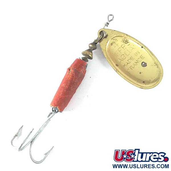 Mepps Flying C Spinner, Goud, 17g, Aglia-blad, #3631