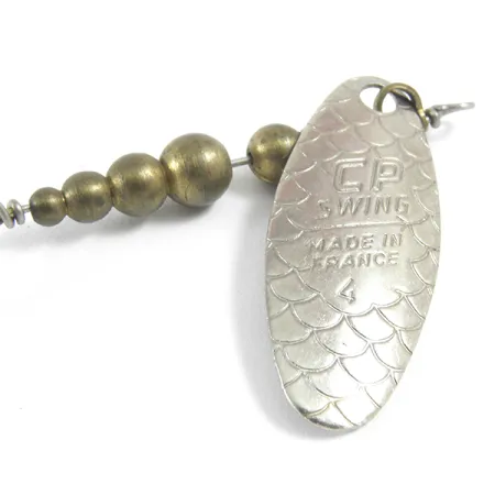 C.P. Swing CP-Swing 4 Spinner, Nikkel/Messing, 4,7g, Schubbenpatroon, #3636