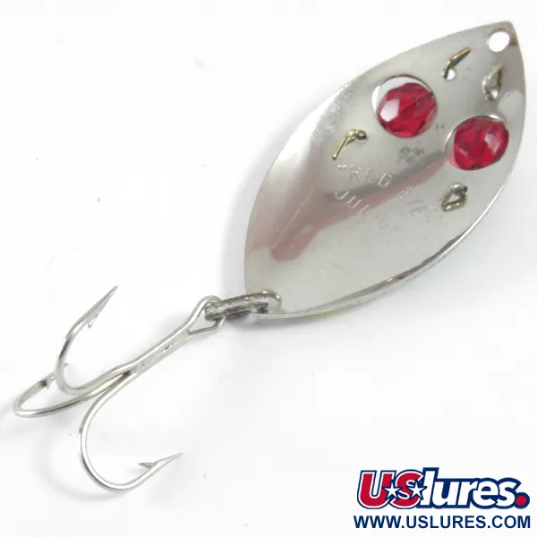 Eppinger Red Eye junior Lepel, Nikkel/Geel/Groen, 13g, #3650