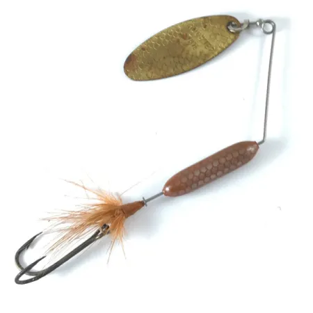 Yakima Bait Worden’s Original Rooster Tail Spinner, Messing/Bruin, 8g, #3659