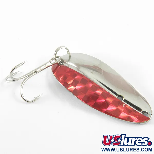 TODDCO Main liner Lepel, Nikkel / Rood, 11g, Split-Finish, #3684