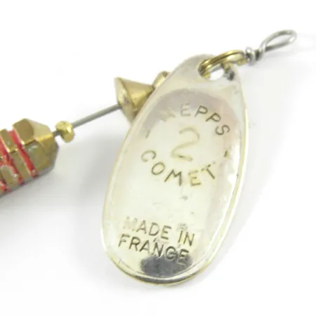 Mepps Combo Killer 2 Spinner, Zilver, 5.5g, UV-staart, #3714