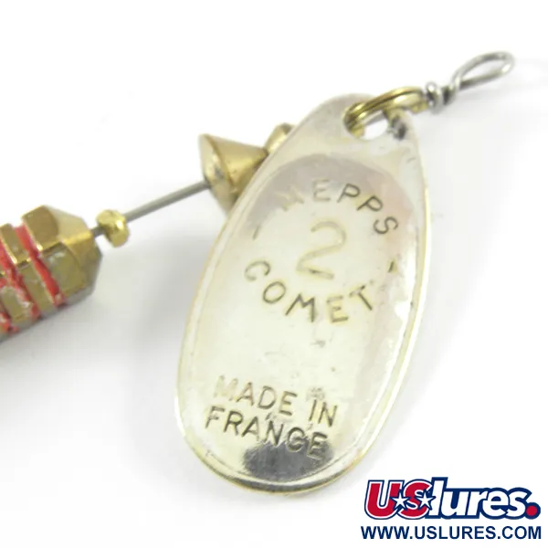 Mepps Combo Killer 2 Spinner, Zilver, 5.5g, UV-staart, #3714