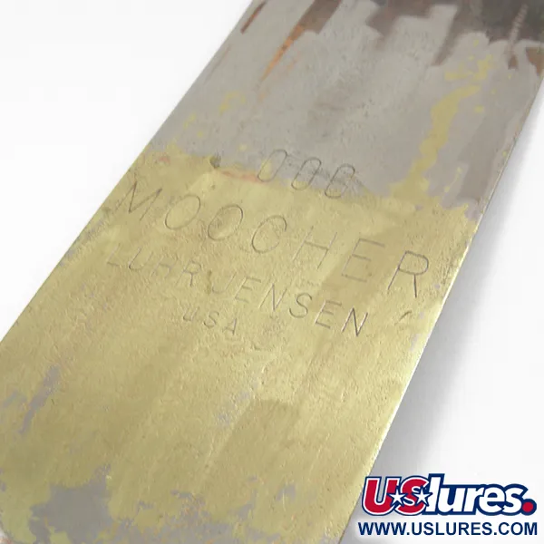 Luhr Jensen Moocher Flasher, Nikkel / Messing, 21g, Trolling, #3748