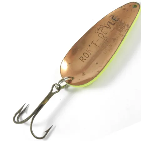 Eppinger Dardevle Rok't Imp UV Lepel, Yellow/Copper, 21g, UV, #3757