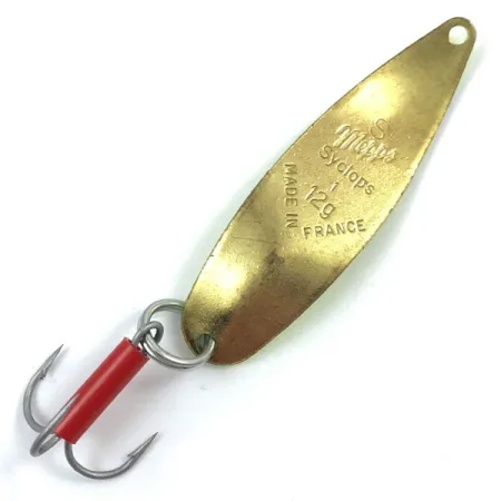 Mepps Syclops 1 Lepel, Chartreuse / Goud, 12g, S-Vorm, #3761