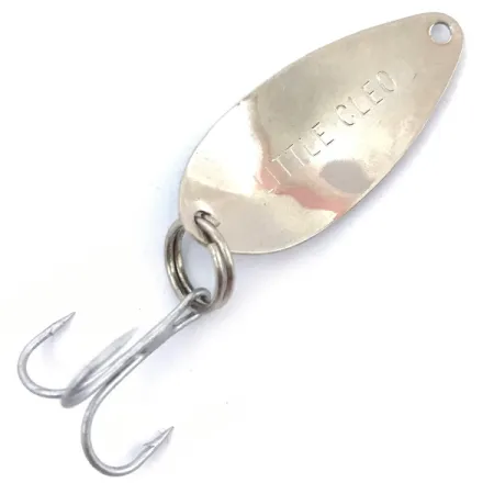 Acme Little Cleo Trolllepeltje, Nikkel / Groen, 1.8g, Split-Finish, #3770