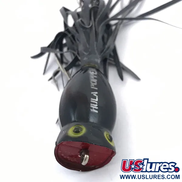 Fred Arbogast Hula Popper Popper, Zwart / Rood, 8g, #3788