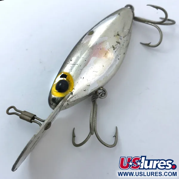 Storm Hot'N'Tot Thin Fin Plug, Zilver / Zwart, 12g, #3796