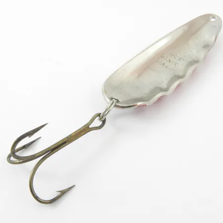 Lucky Strike Nickel Half Wave Lepel, Nikkel/Rood/Wit, 15.5g, #3806