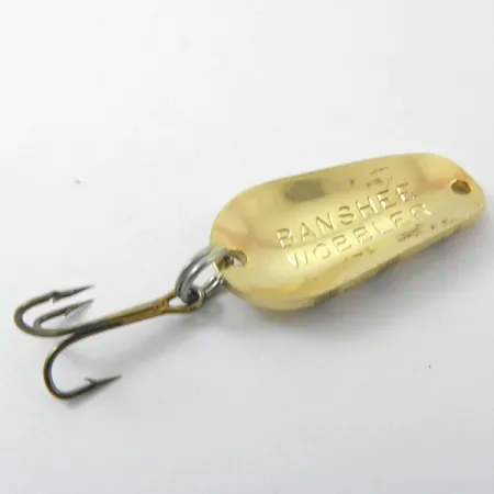 Lucky Strike Banshee wobbler Lepel, Goud / Zwart, 7g, Klassieker, #3814
