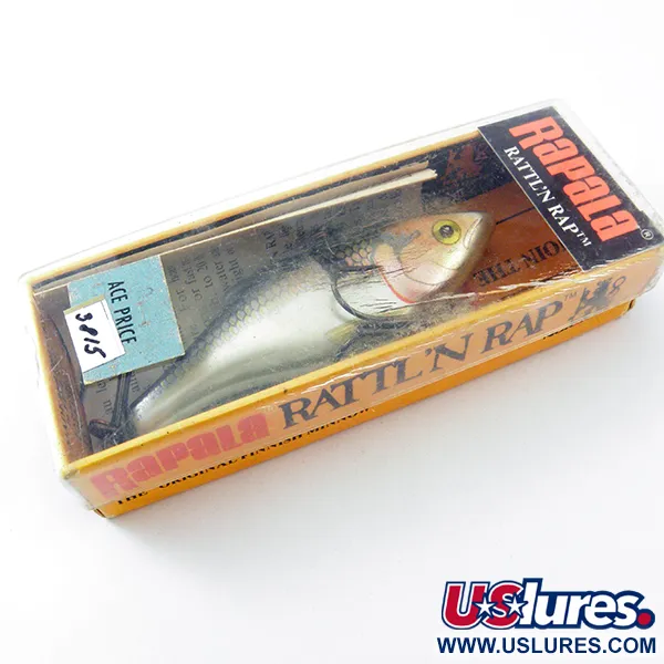 Rapala Rattl'n RAP Ratelplug, Shad, 16g, Zinkend, #3815