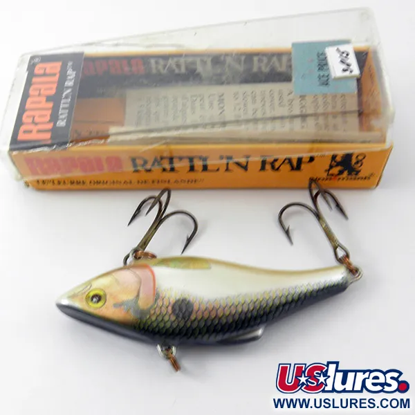 Rapala Rattl'n RAP Ratelplug, Shad, 16g, Zinkend, #3815