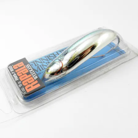 Rapala Weedless Minnow Spoon Lepel, Blauw/Zilver, 15g, #3818