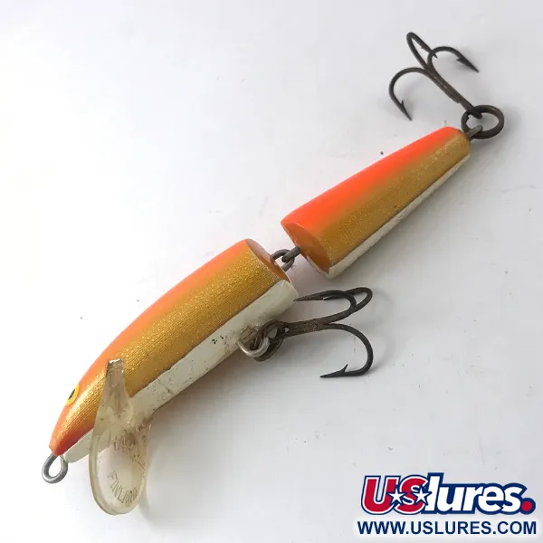 RAPALA Rapala Jointed J-9 Plug, Oranje, 6g, Gedeeld, #3837