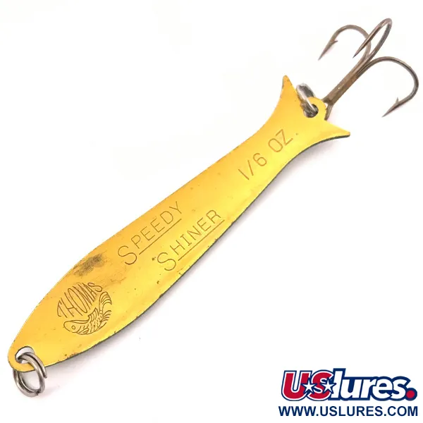 Thomas Speedy Shiner Trollenlepel, Frog, 5g, Verguld, #3891