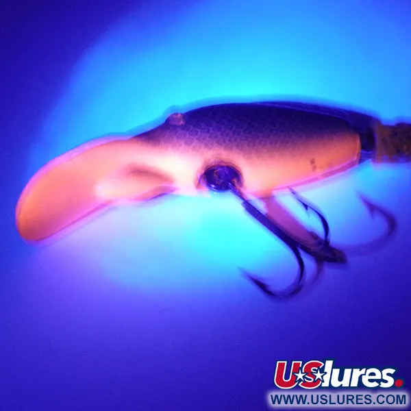 Eppinger Sparkle Tail Plug, Zwart-Oranje UV, 6,5g, Glitter-Tail, #3898