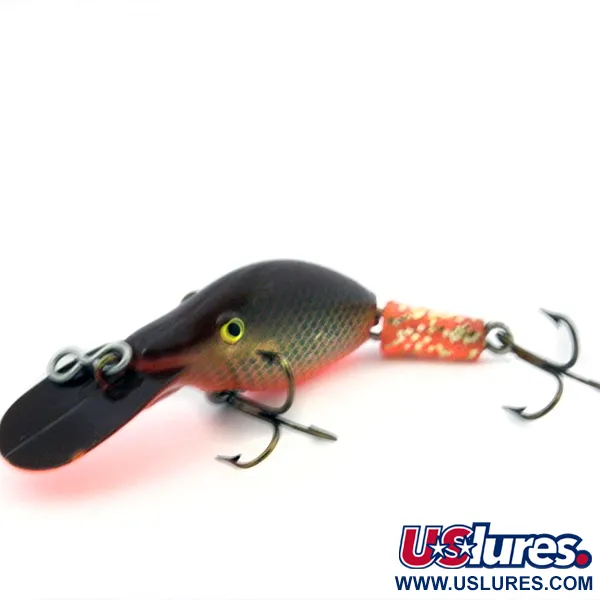 Eppinger Sparkle Tail Plug, Zwart-Oranje UV, 6,5g, Glitter-Tail, #3898