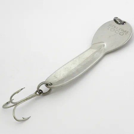 Glen Evans Loco 4 Lepel, White Pearl, 23g, Diamantpatroon, #3900