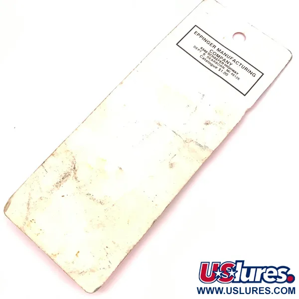 Eppinger Dardevle Skeeter Lepel, Rood / Wit, 1g, Vintage, #3912