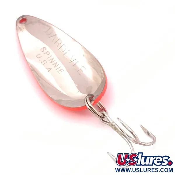 Eppinger Dardevle Spinnie Lepel, Rood/Nikkel, 9g, UV, #4786