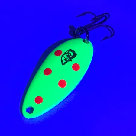 Dardevle Devle Dog 5200 Lepel, Geel Fluo, 7g, UV-reactief, #3919