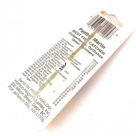 Panther Martin 4 Spinner, Goud / Rood, 4g, In-Line Blad, #3928