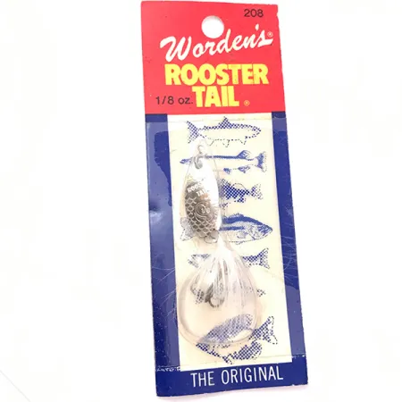 Worden’s Original Rooster Tail Spinner, Zilver, 3.54g, Veren, #3929