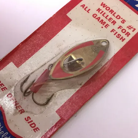 Mepps Kriss 2 Spinner, Goud / Rood, 5g, Vintage, #3937