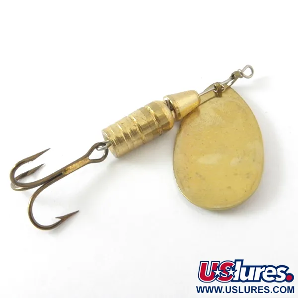 Mepps Aglia 3 Spinner, Goud, 7g, Vintage 1950s, #3943